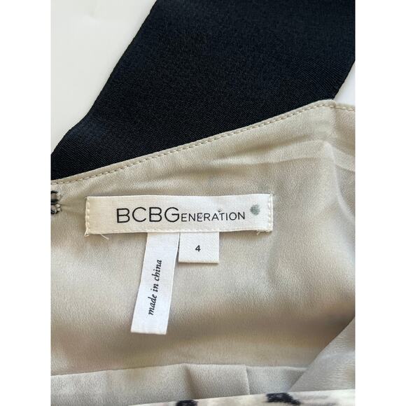 BCBGeneration Multicolor Mini Dress Size 4 Boho Y2K HOCO Event Cocktail - Picture 3 of 16